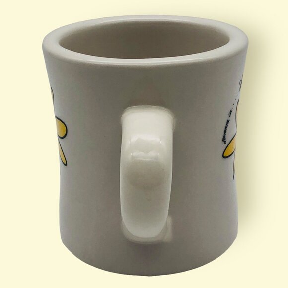 Sonoma CA Ceramic Daisy & Bee Coffee Mug Cup - Picture 2 of 6